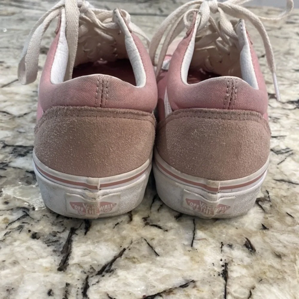 Pink Old Skool Vans- women’s size‎ 7